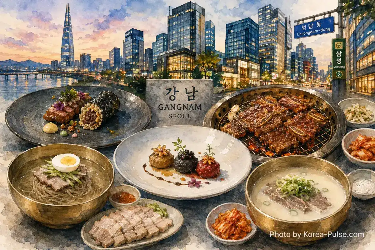 Gangnam premium Korean restaurants guide