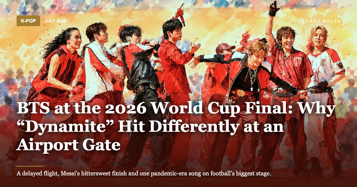 BTS World Cup 2026 Final: Incredible “Dynamite” Moment