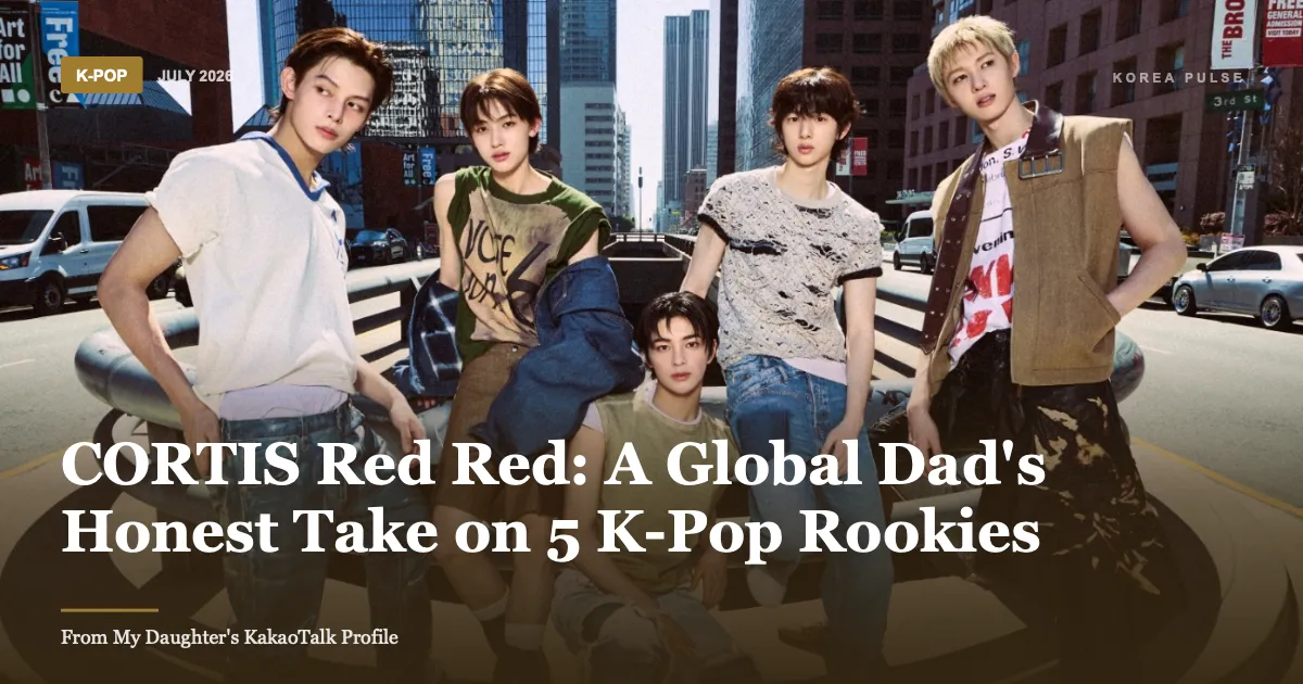 CORTIS Red Red: A Global Dad's Honest Take on 5 K-Pop Rookies
